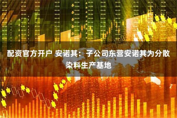 配资官方开户 安诺其：子公司东营安诺其为分散染料生产基地